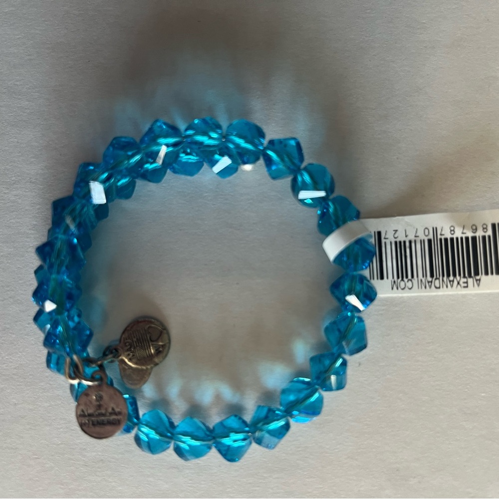 Alex and Ani Turquoise Crystal Bracelet